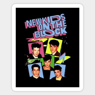 Vintage NKOTB Band Music Magnet